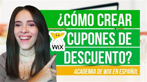 crear codigo de descuento wix